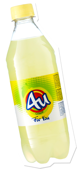 4U Limon Aromalı Gazlı İçecek