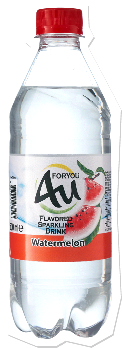 4U Karpuz Aromalı Gazlı Su